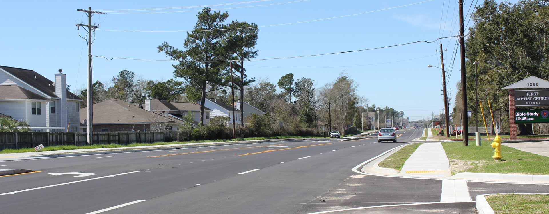 D'Iberville Sidewalk and Pedestrian Study - City of D'Iberville, Mississippi